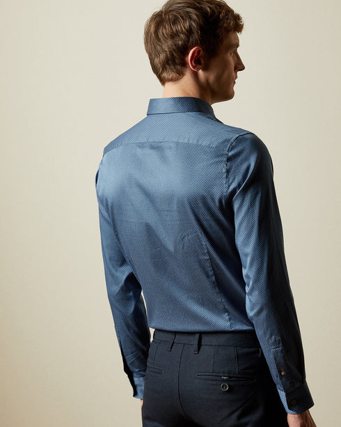 <P>Ls Small Geo Print Shirt</P>